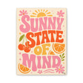 Retro Citrus Typography Print