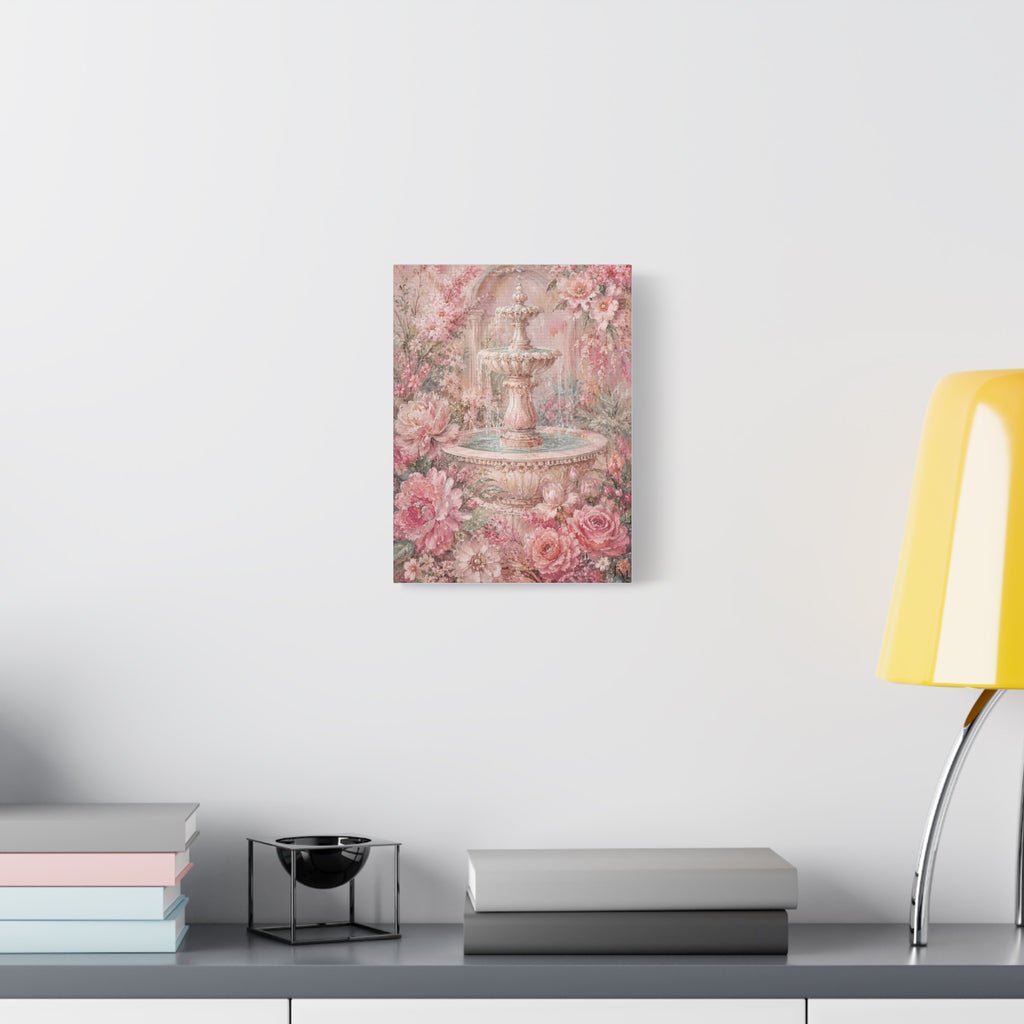 Vintage Fountain Print