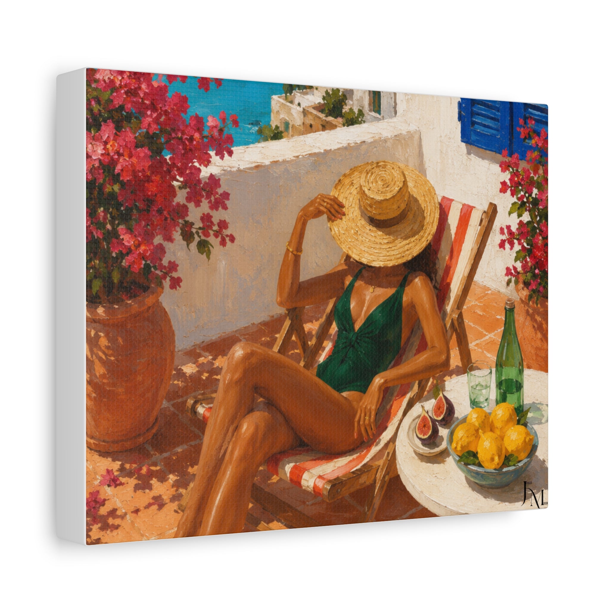 Mediterranean Summer Escape Print